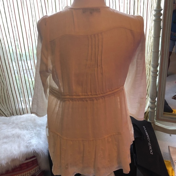 Fui ivory lacy jacket - Picture 2 of 7